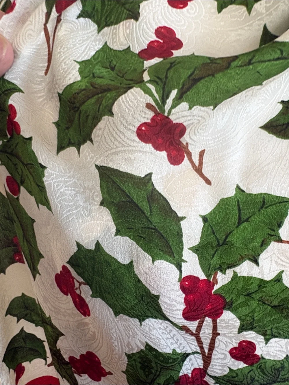 Vintage ECHO SILK HOLIDAY SCARF